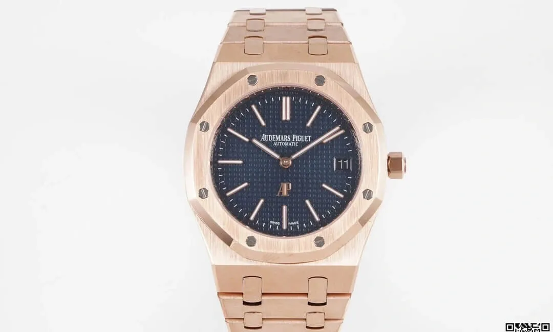 Audemars Piguet Royal Oak 15202OR.OO.1240OR.01 KZ Factory 1:1 Best Edition Replica Watch Blue Dial